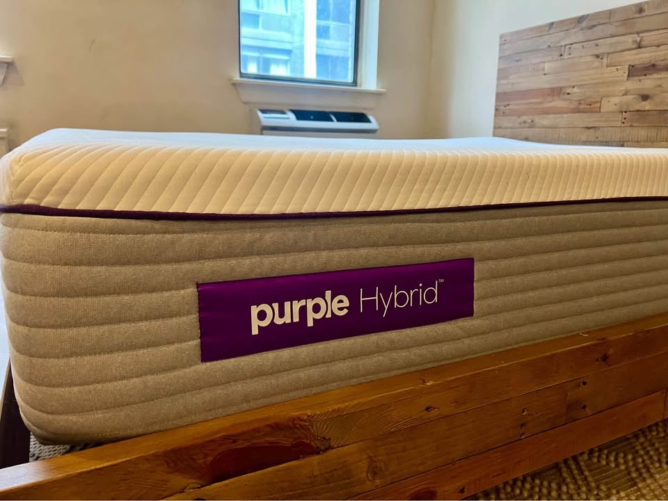 Purple Hybrid Mattress Queen Size - photo 2