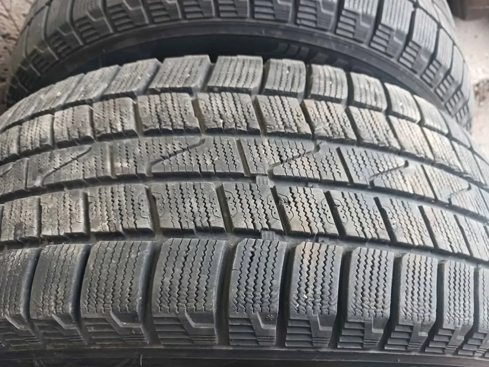 215 60 r16 TWO USED HANKOOK WINTER CAR TIRES image indicator(2)