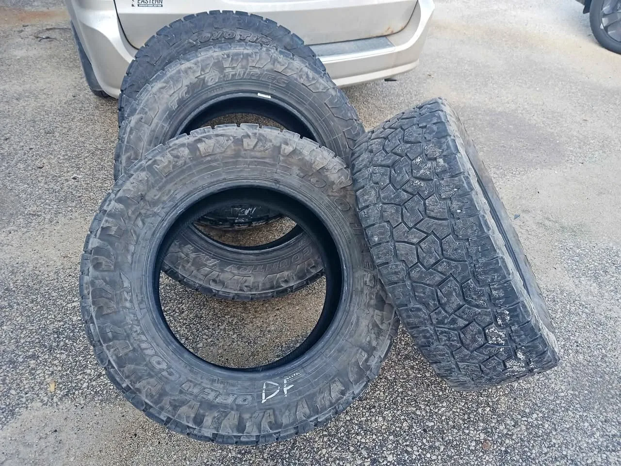 LT 35x12.50 r20 TOYO OPEN COUNTRY A/T3 Tires - Set of 4