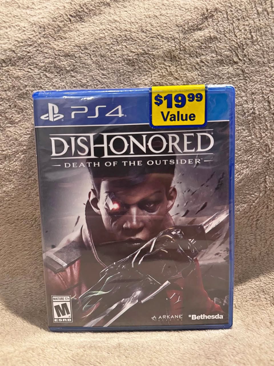 PS4 Dishonored: Death of the Outsider (New, Sealed)