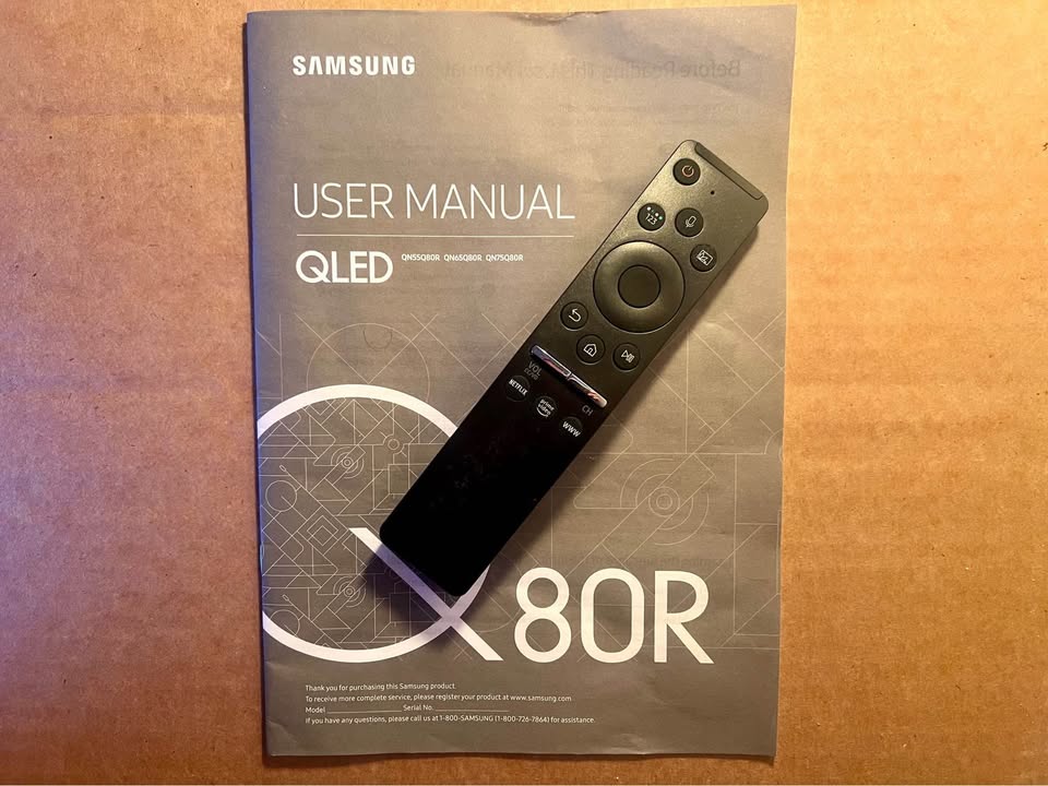 Samsung QLED Q80R 65” 4K Smart TV - photo 3