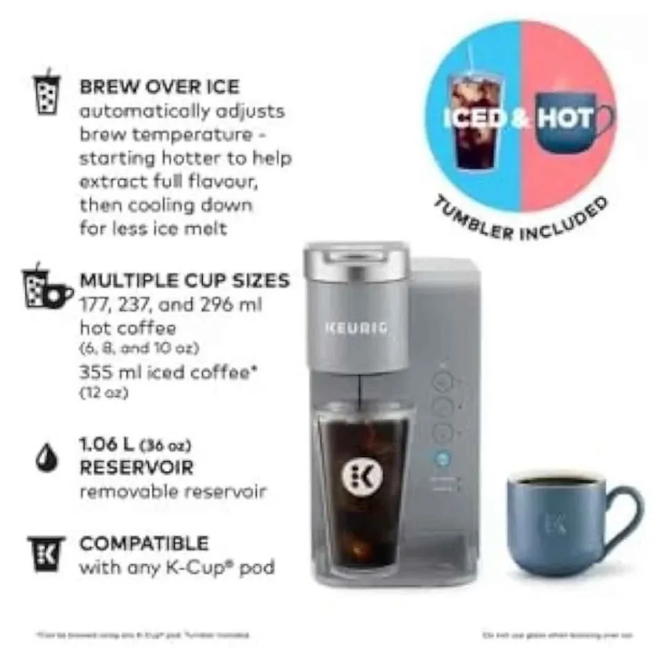 Keurig Iced Essentials Single Serve Coffee Maker image indicator(4)