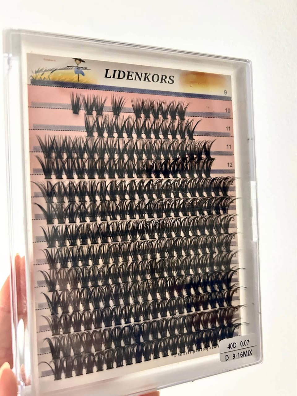 Lash clusters