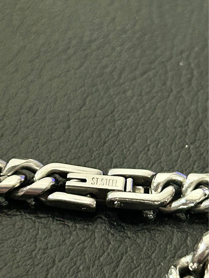 Stainless steel cuban/curb chain - photo 2