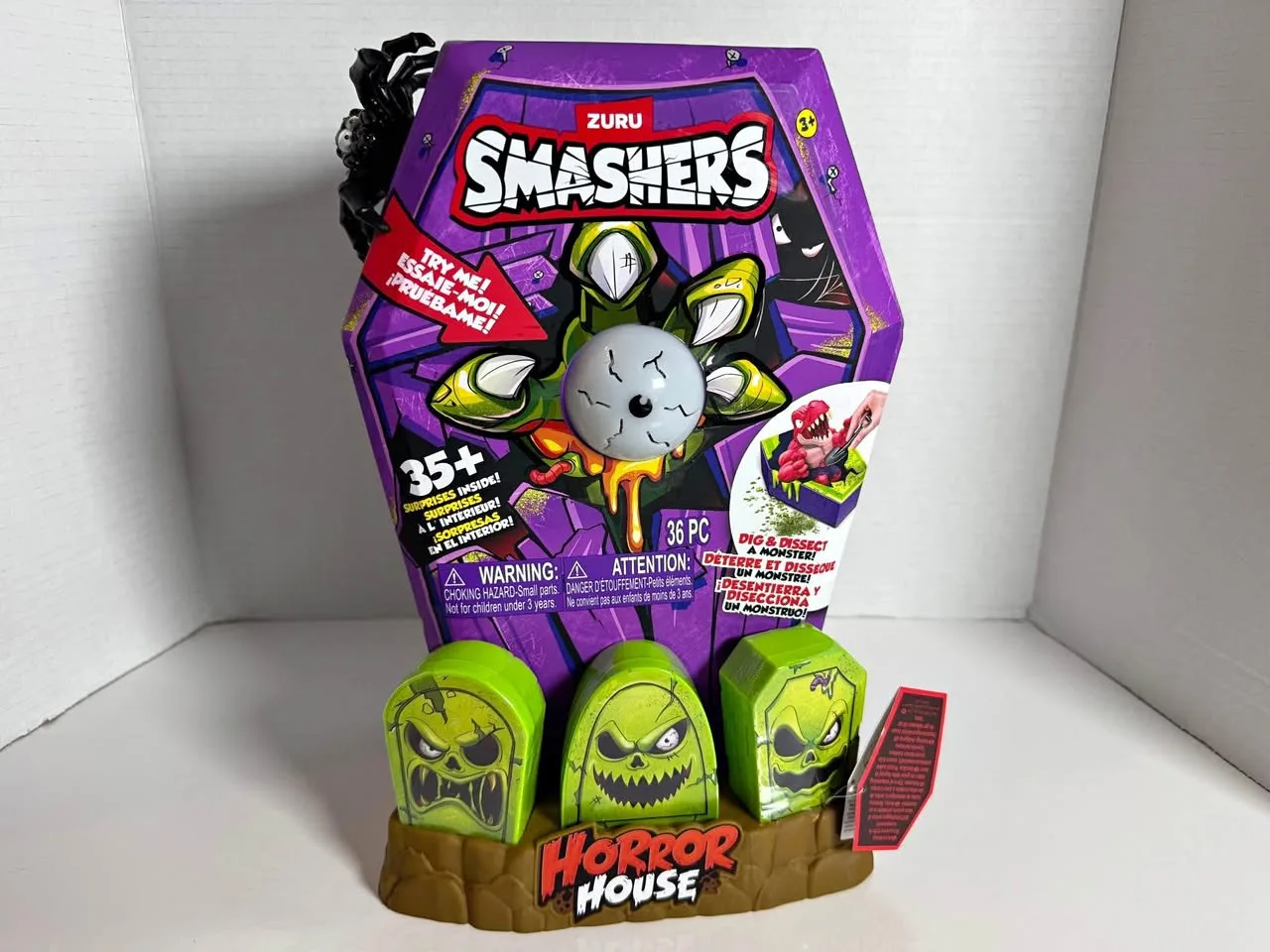 SMASHERS Horror House Series 1 Large House Dino