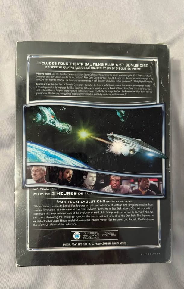Star Trek: TNG - Motion Picture Collection (DVD) - photo 2
