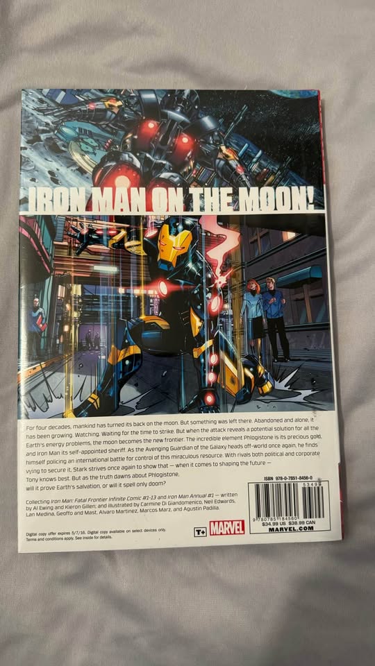 Iron Man : Fatal Frontier (2014, Hardcover) Brand new sealed - photo 2