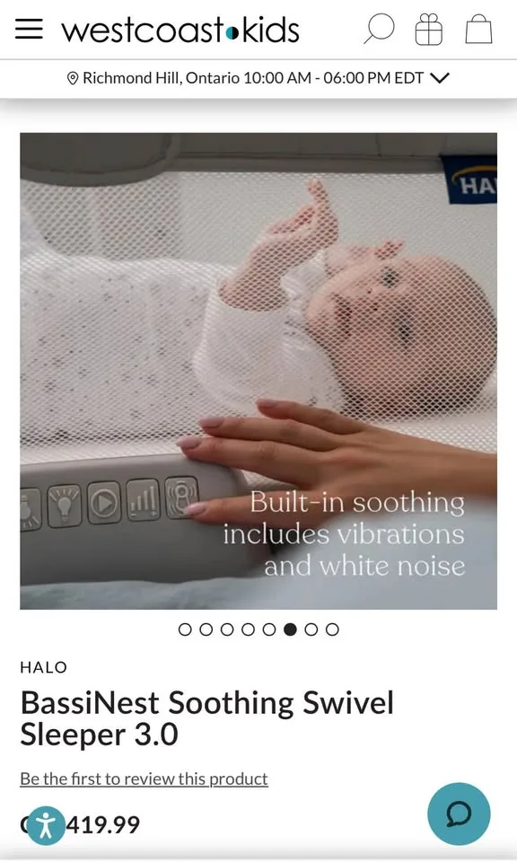 Halo Bassinet image indicator(6)
