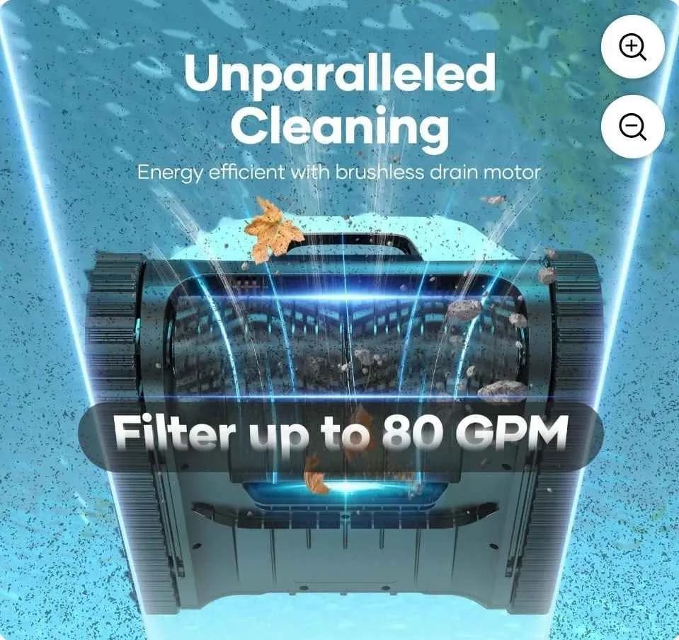 Aiper Scuba N1 Cordless Robotic Pool Cleaner image indicator(4)