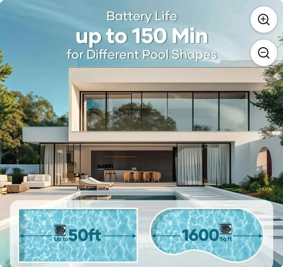 Aiper Scuba N1 Cordless Robotic Pool Cleaner image indicator(5)