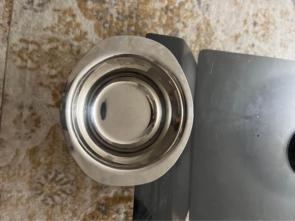 Small size steel serving bowl - photo 4