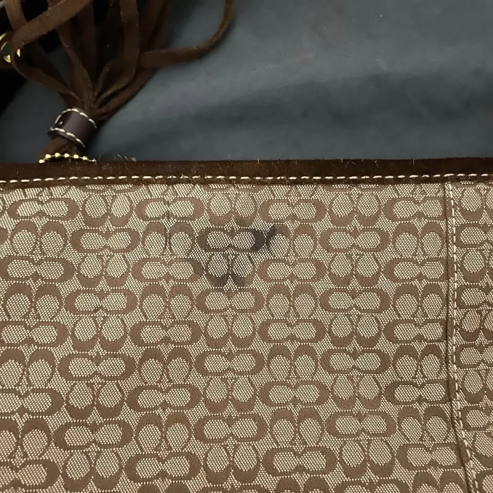 Vintage Brown Coach Bag image indicator(4)