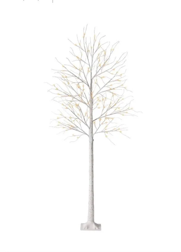 Canvas 8’ Birch Tree