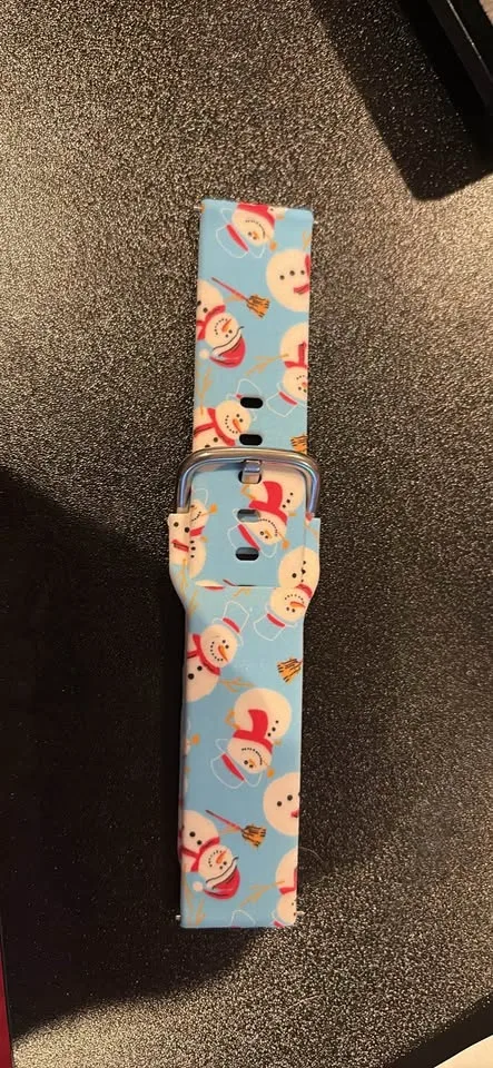 Snowman watch strap 20 mm image indicator(2)
