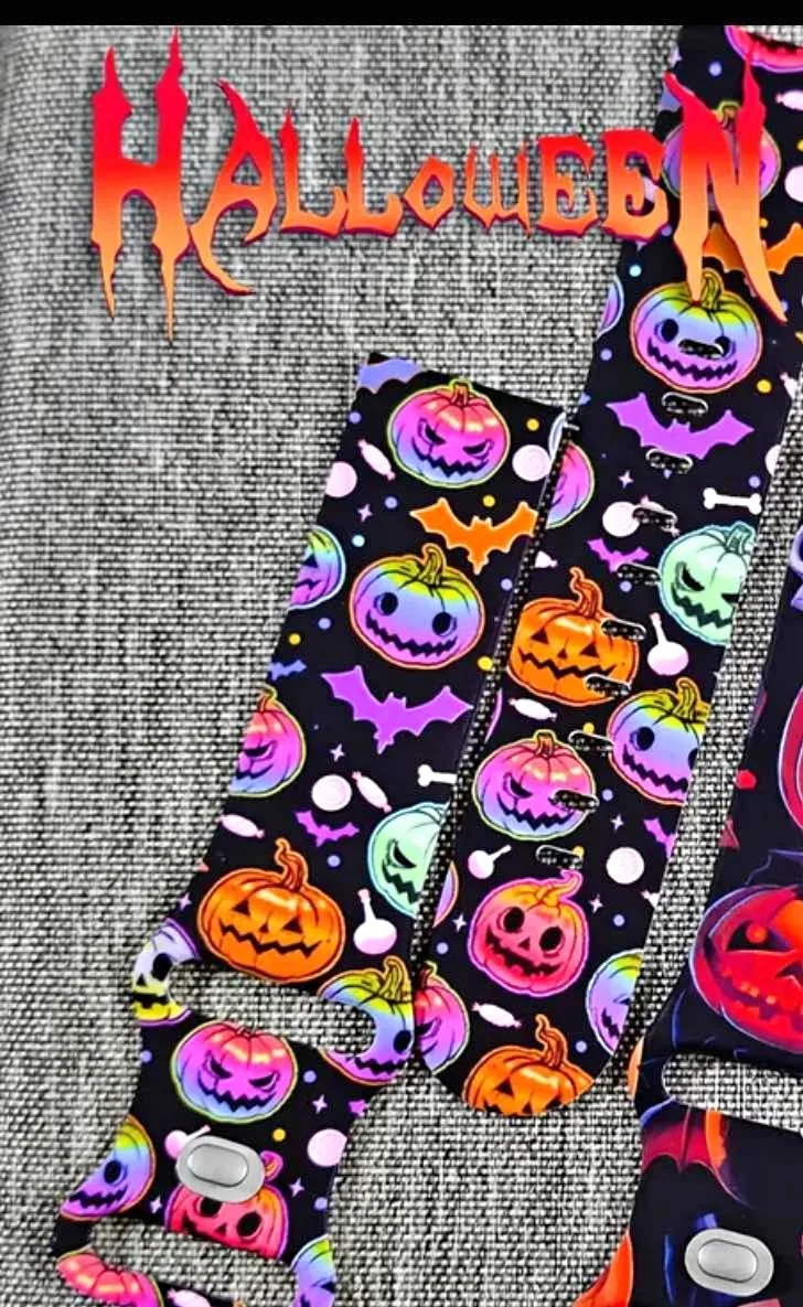 Halloween watch strap 20 mm thumbnail