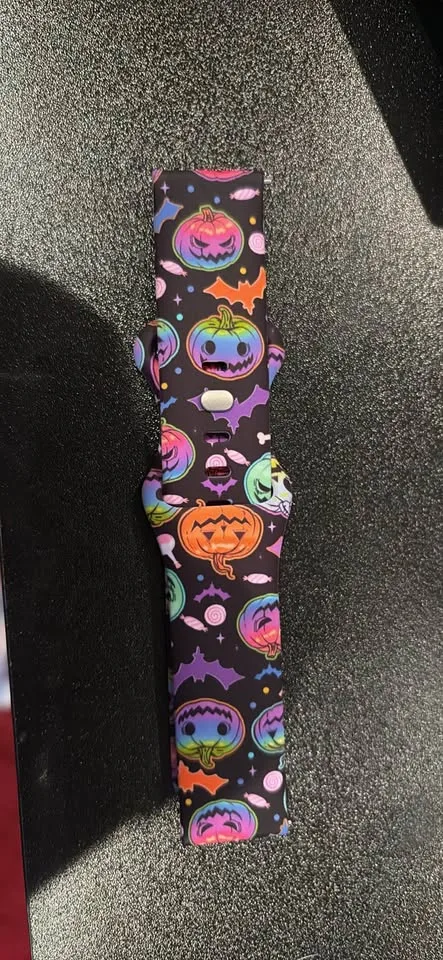 Halloween watch strap 20 mm image indicator(2)