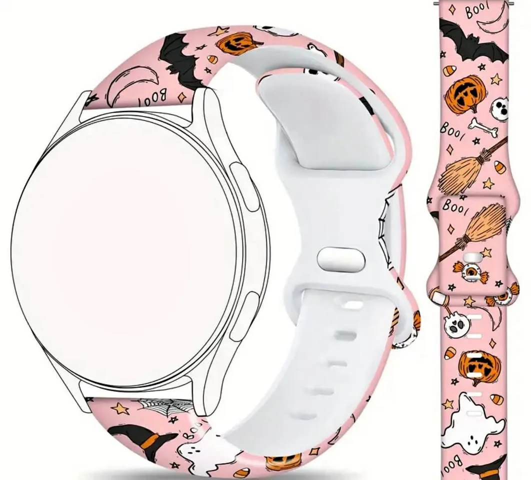 Halloween watch strap 20mm thumbnail