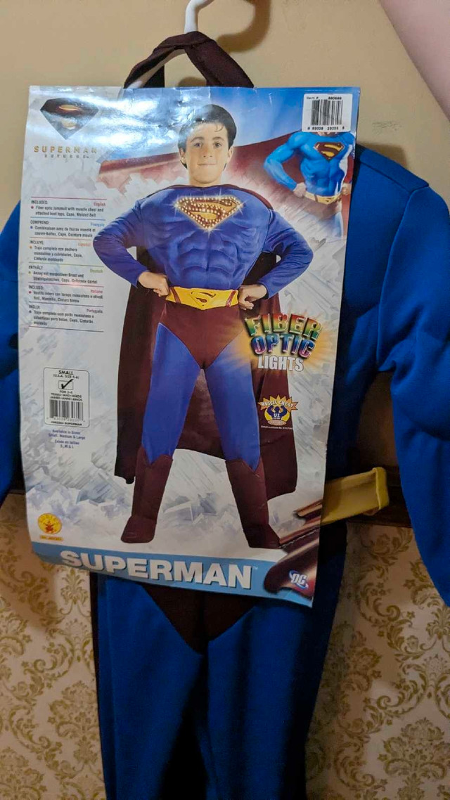 Superman Returns - Child's Costume - Sz Sm 4-6 - Used