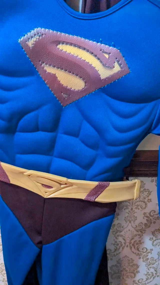 Superman Returns - Child's Costume - Sz Sm 4-6 - Used - photo 2