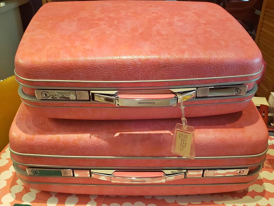 60s/70s Samsonite Luggage Set