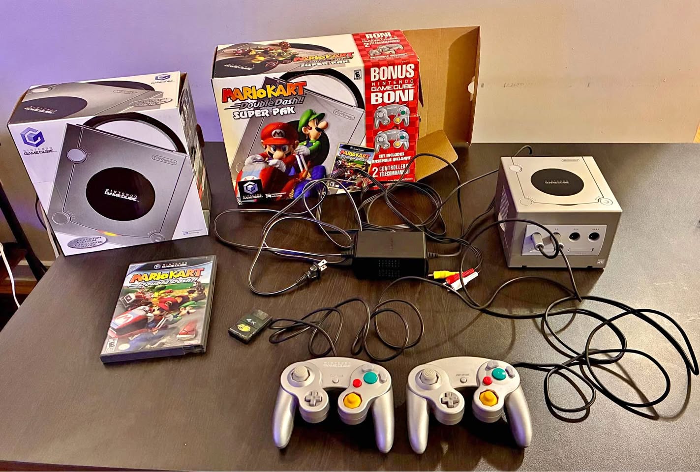 Nintendo GameCube Platinum Double Dash Bundle RARE!