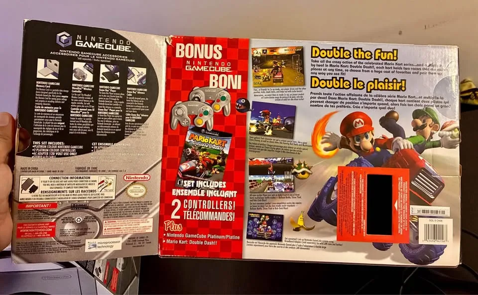 Nintendo GameCube Platinum Double Dash Bundle RARE! image indicator(7)