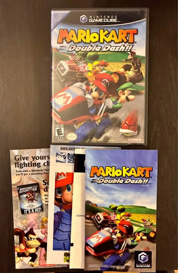 Nintendo GameCube Platinum Double Dash Bundle RARE! image indicator(9)