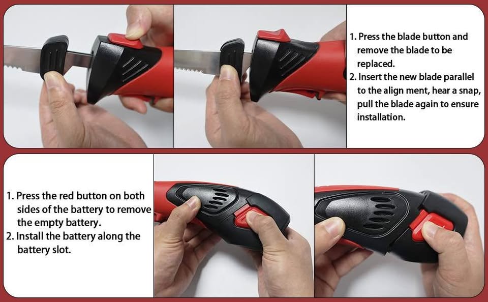 NEW Cordless Electric Fillet Knife - photo 3