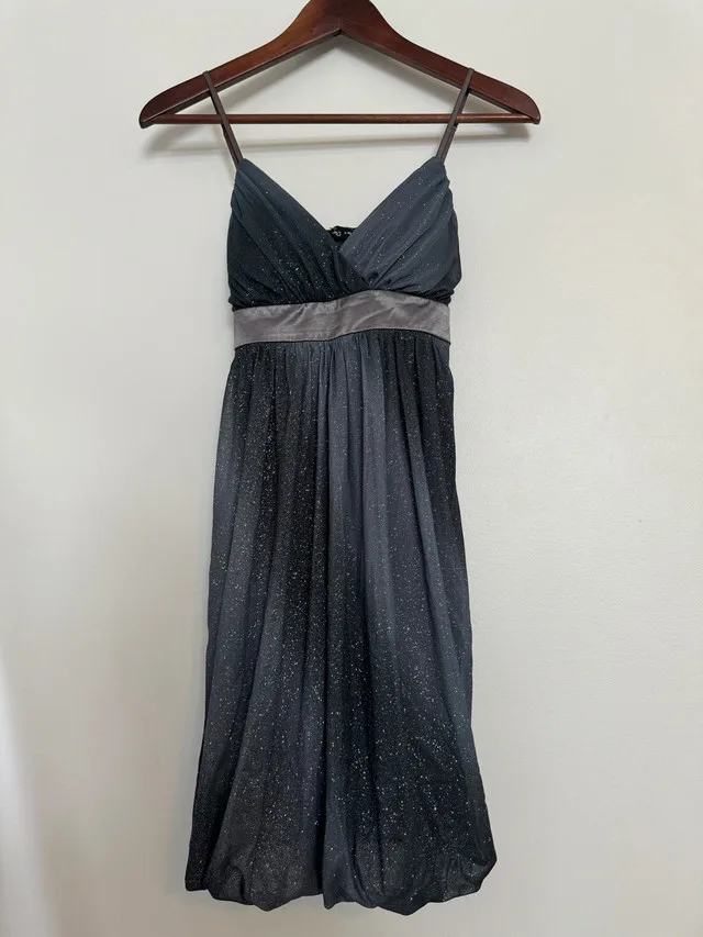 Ballon Sparkly Dress