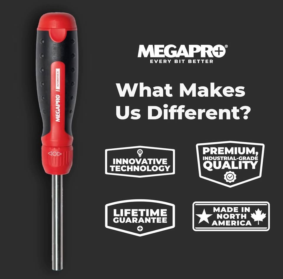 Megapro Ratcheting Screwdriver Set - Brand NEW - photo 5