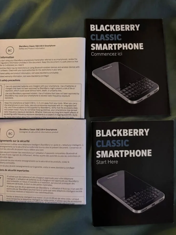 Blackberry Classic Unlocked phone image indicator(3)