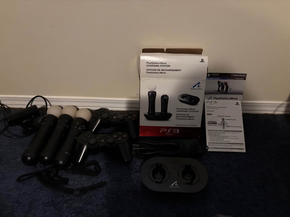PS3 with accessories & games - photo 5