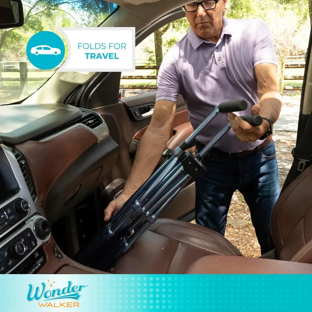 Stander Wonder Walker – Lightweight Foldable Rolling Walker image indicator(7)