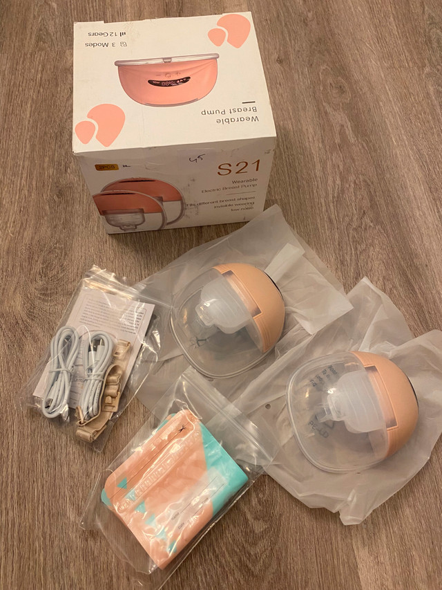 S21 Hands-Free Wearable Breast Pump– 2 Pack, LED Display