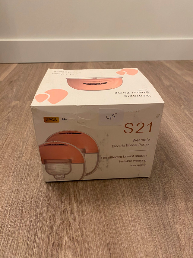 S21 Hands-Free Wearable Breast Pump– 2 Pack, LED Display - photo 2