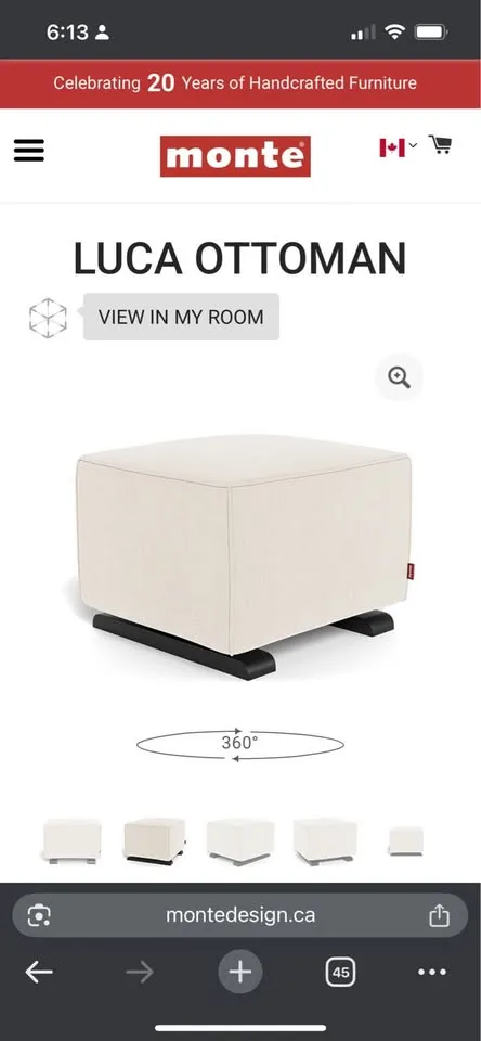 Monte Luca Ottoman / Coastal Cream image indicator(3)