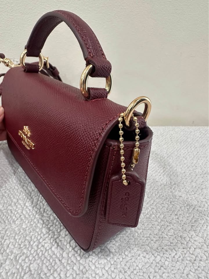 Brand New Coach Mini Top Handle Bag - photo 3