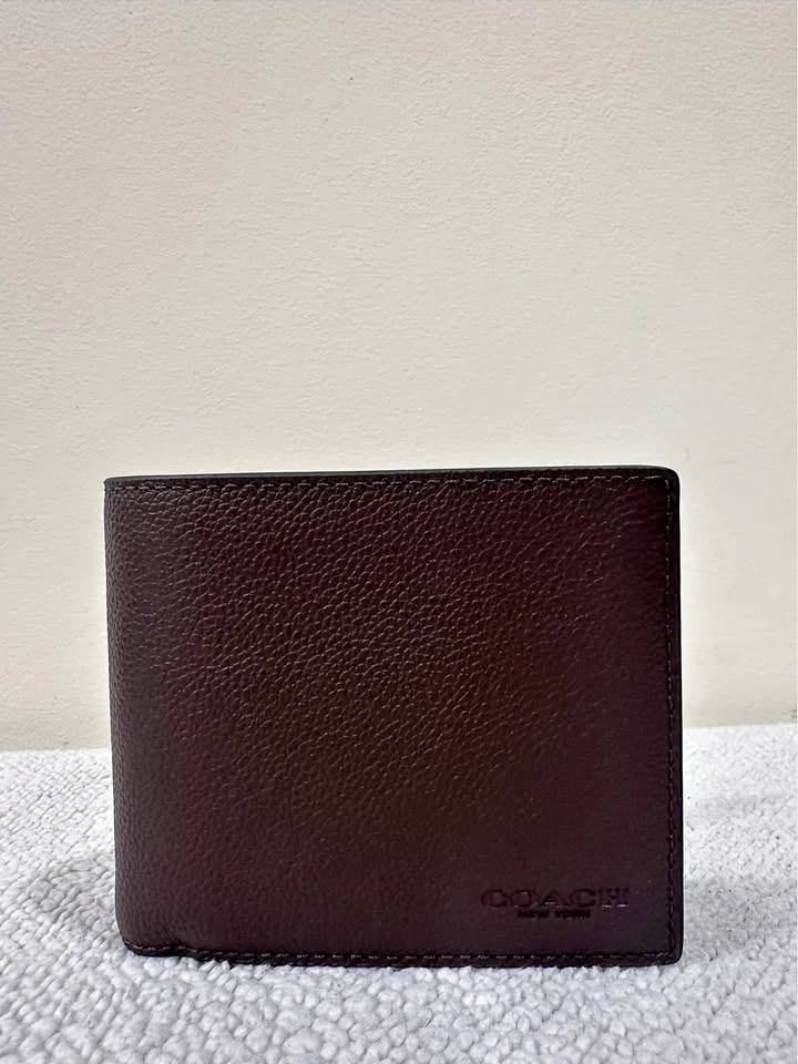 Brand New Coach Mens Wallet 3in1