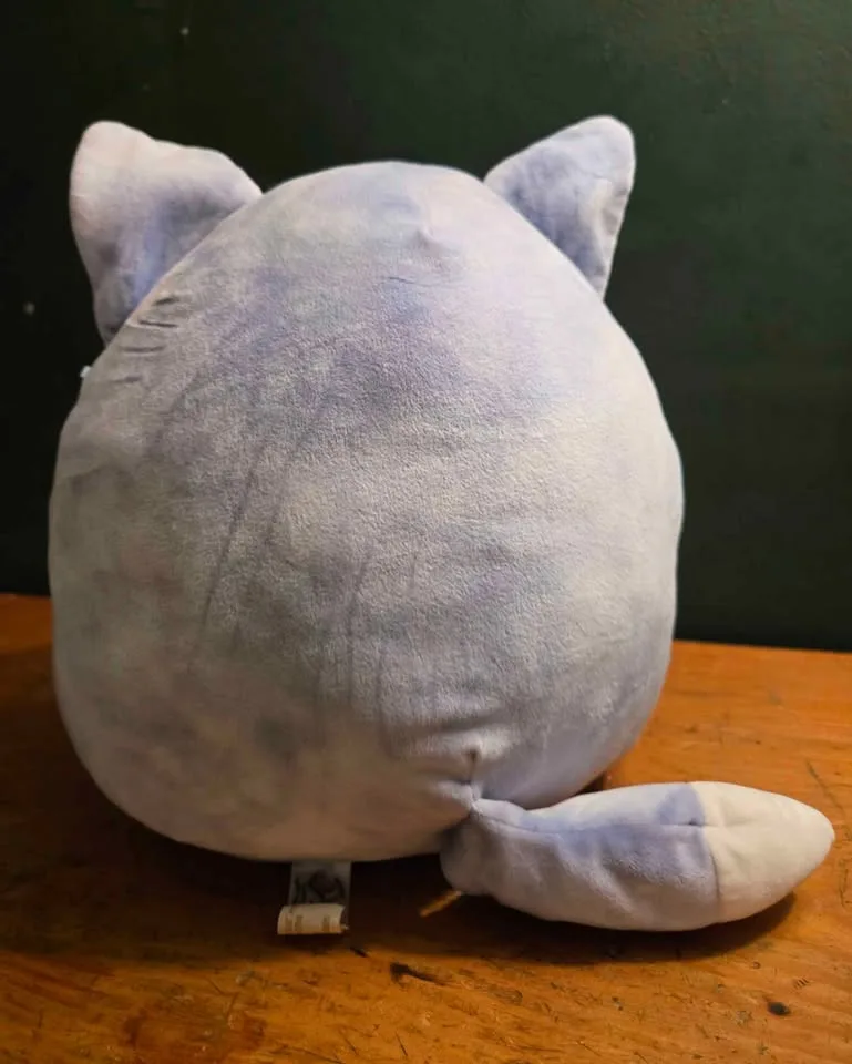 Squishmallows 12" Melani The Tye Die Blue Fox with Golden Ears image indicator(4)