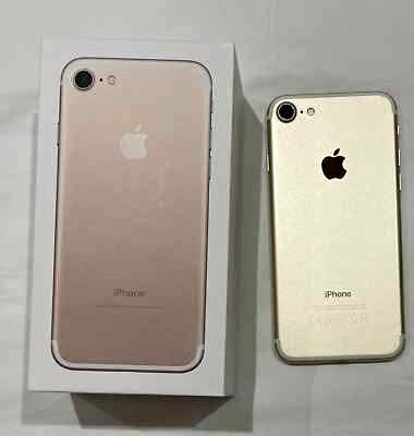 iPhone 7 - Rose Gold - iOS 15.9 w/ FREE items