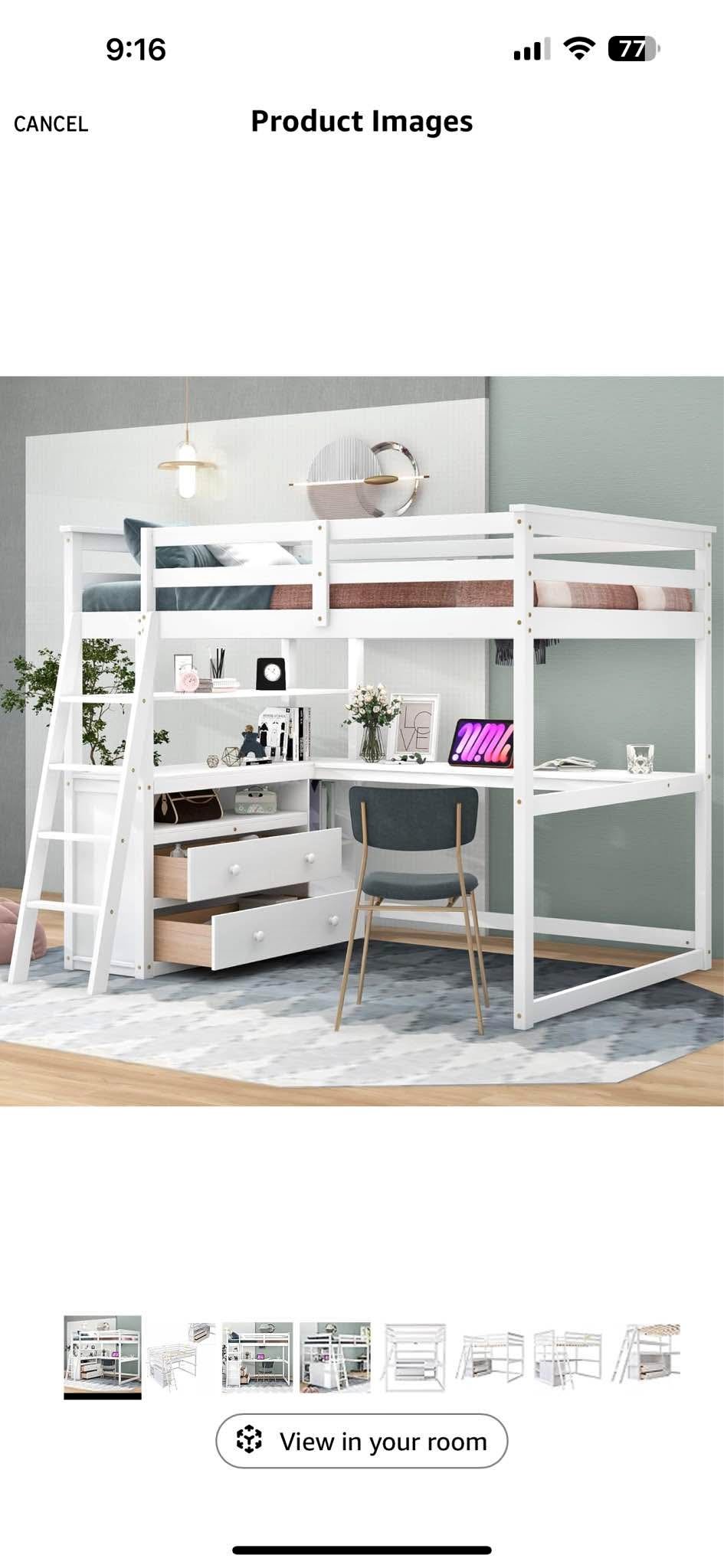 Loft bed full size