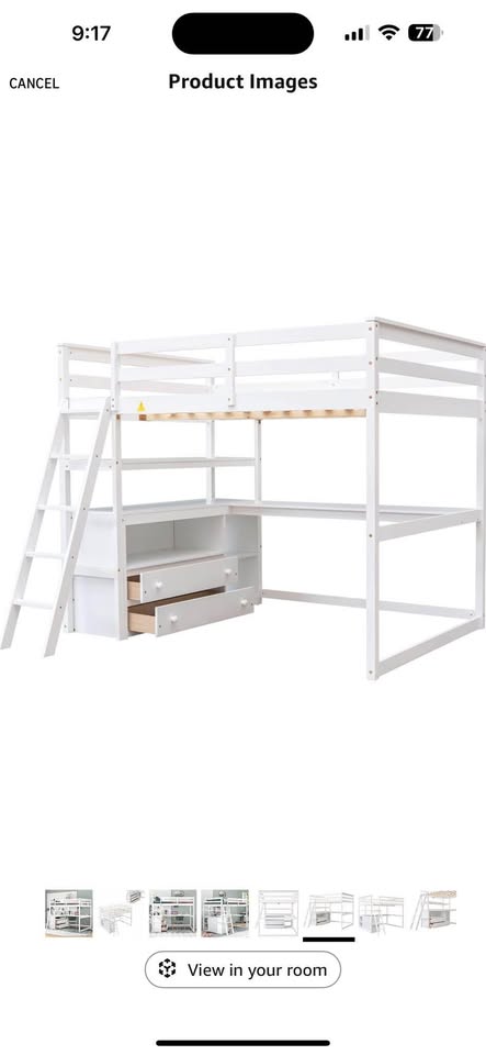 Loft bed full size - photo 3