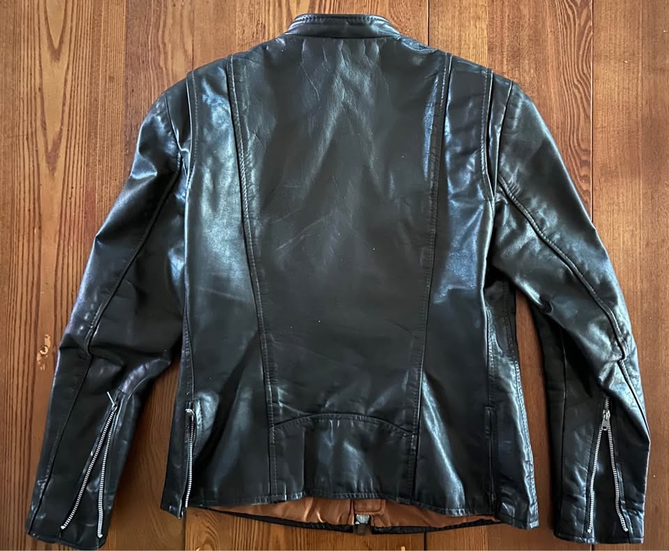 Vintage Brimaco women’s cafe racer leather jacket - photo 2