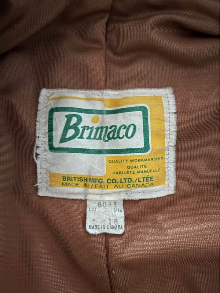 Vintage Brimaco women’s cafe racer leather jacket - photo 3