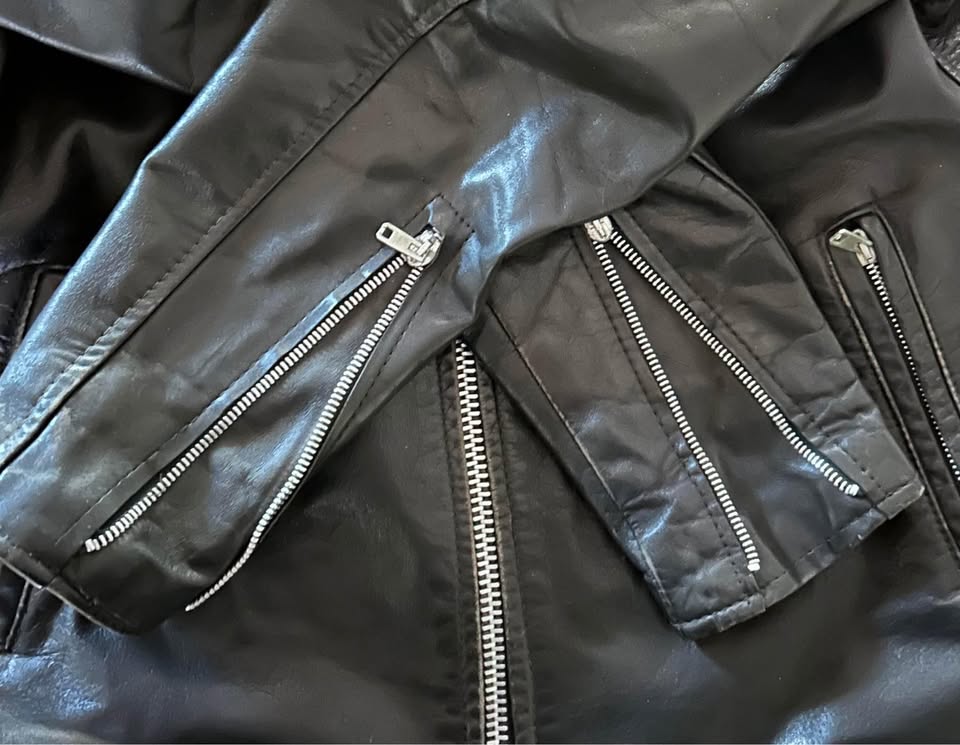 Vintage Brimaco women’s cafe racer leather jacket - photo 4