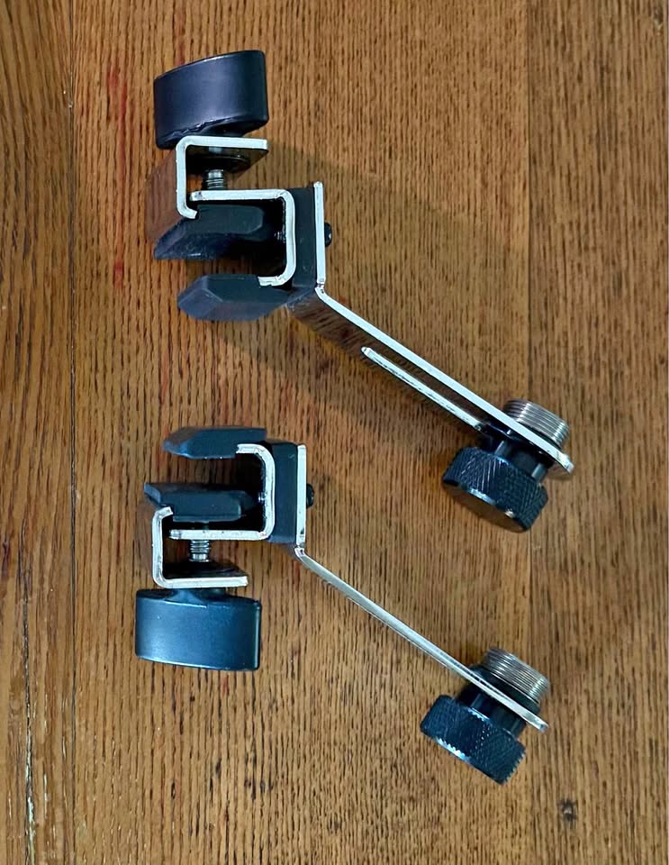 Drum mic clamps