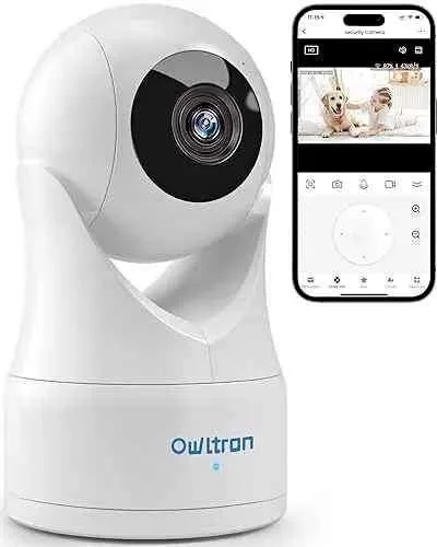 owltron Indoor Camera, 360° Pet Camera