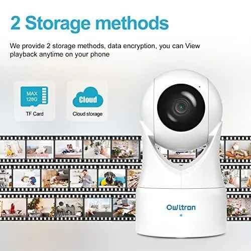 owltron Indoor Camera, 360° Pet Camera - photo 2