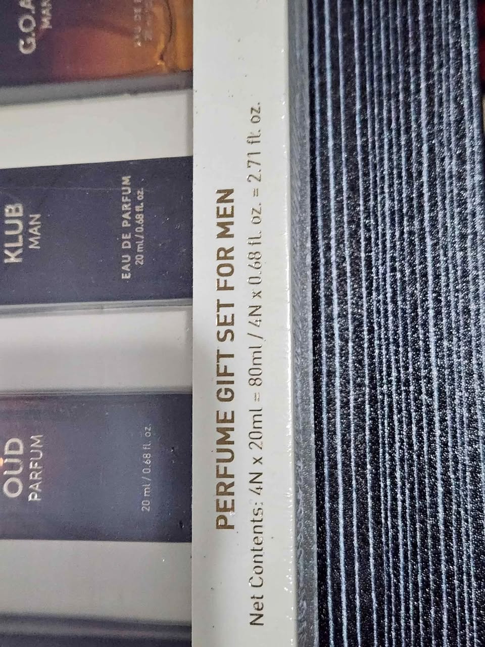 Bellavita perfume gift set for men