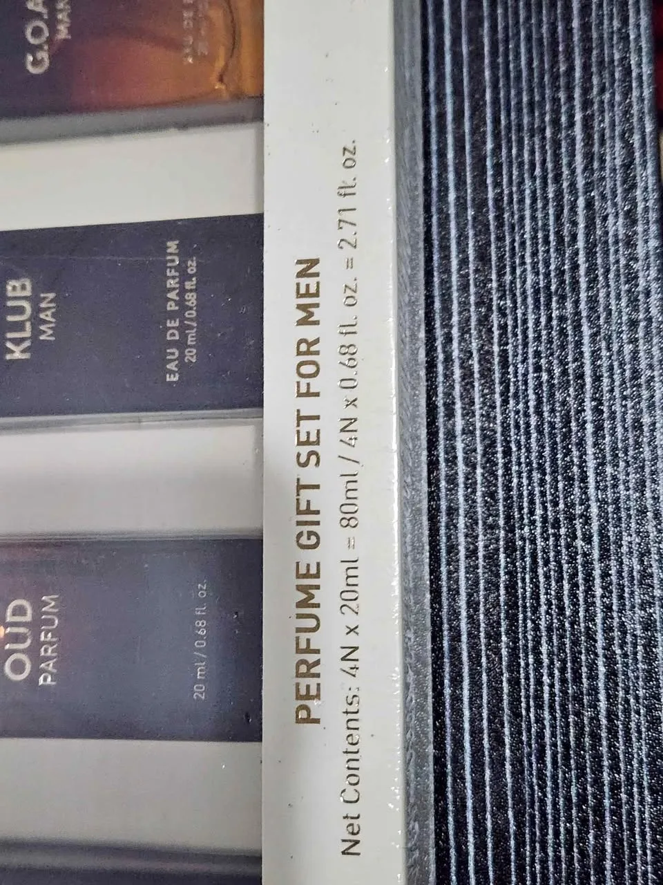 Bellavita perfume gift set for men